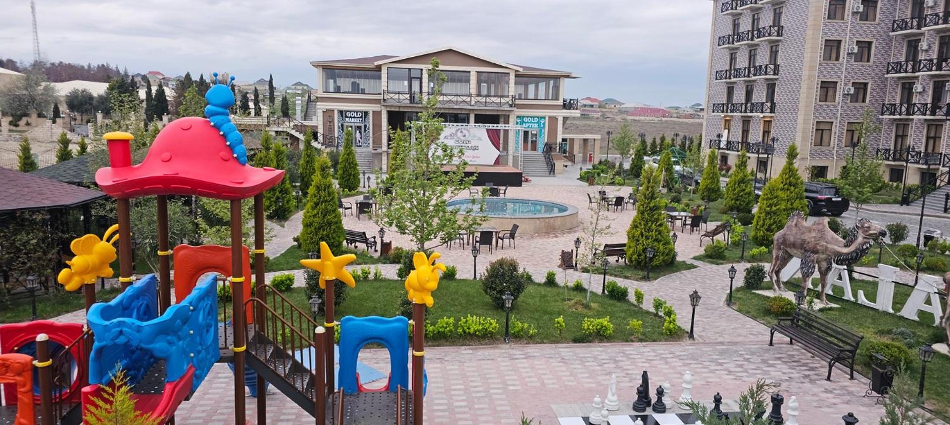 Gold Naftalan & Spa Hotel Экстерьер фото